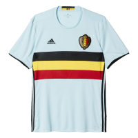 Adidas Mens Climacool Belgium Home Replica Soccer Jersey Blue/Yellow L