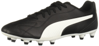 PUMA Mens Monarch Ii Firm, Artificial Ground Soccer Cleat, PUMA Mens black-PUMA Mens white, 7