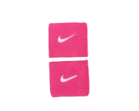 Nike Swoosh Wristbands OSFM Vivid Pink/White, Vivid Pink/White