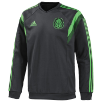 Mexico National Team Men's Sweatshirt (Black/Green) (2XL)