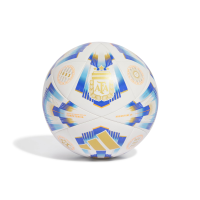 adidas Unisex-Adult Argentina Competition Soccer Ball, White/Pantone/Lucid Blue/Gold Metallic, 5
