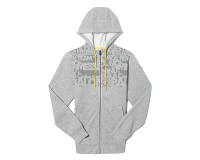 adidas Messi Full Zip Hooded Sweat Jacket Grey (L)