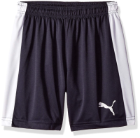 Puma Men's Pitch Shorts without Inner Brief, New Navy/White, Medium