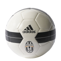 Italian Serie A Juventus Soccer Ball, Size 5, White/Black