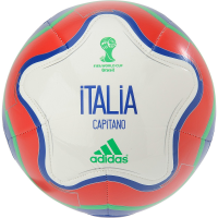 adidas Italy Capitano Soccer Ball, 100% TPU, Butyl Bladder, Machine-stitched, 20"