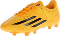 adidas New Boy's F5 FG Messi Soccer Cleats Solar Gold/Black 10.5
