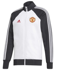 adidas Men's Manchester United Icon Top 2020-21 (Large) Black/White