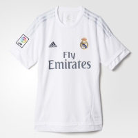 adidas Real Madrid Home Soccer Jersey 2015/16 (White) X-Small