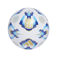 adidas Unisex-Adult Argentina League Ball, White/Pantone/Lucid Blue/Gold Metallic, 5