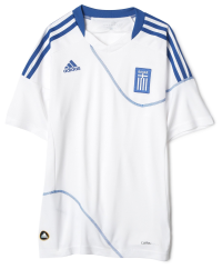 Greece Home Youth Jersey White, Small