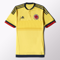 Adidas Colombia Home Replica Soccer Jersey 2015 XL