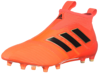 adidas Ace 17+ Purecontrol FG Cleat - Men's Soccer 10 Solar Orange/Core Black/Solar Red