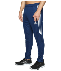 adidas Men's Soccer Tiro 17 Training Pants, Black/White/White, XX-Large