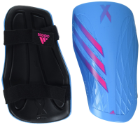 adidas Unisex-Adult X Training Shin Guards, Sky Rush/Team Shock Pink, X-Small