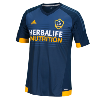 MLS LA Galaxy Men's Replica Short Sleeve Team Jersey, Navy, XX-Large