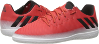 adidas Performance Kids' Messi 16.3 J Indoor Soccer Cleat, Red/Black/White, 1.5 M US Little Kid