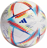 adidas unisex-adult FIFA World Cup Qatar 2022 Al Rihla Training Soccer Ball, White/Pantone, 4