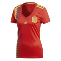 adidas Women's Spain Home Soccer Jersey- 2018 World Cup (XX-Large) Red