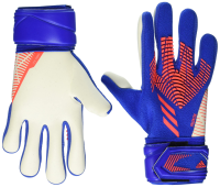 adidas Unisex-Adult League Predator Glove Hi-Res Blue/Turbo/White 5