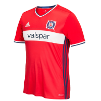 MLS Chicago Fire Men's Replica Short Sleeve Team Jersey, Scarlet, Medium