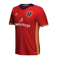 MLS Real Salt Lake Men's Replica Short Sleeve Team Jersey, Red, Small