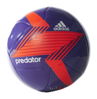 adidas Predator Glider Soccer Ball (unisex-adult) Night Flash Purple/Solar Red/Semi Flash Red Size 5