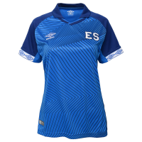 Umbro Women's El Salvador Home Jersey-Blue (L)