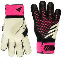 adidas Unisex-Adult Match Predator Fingersave Goalie Gloves Bright Royal/Bliss Blue/White 8