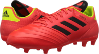 adidas Men's Copa 18.3 FG Soccer Shoe, Solar red/Black/Solar Yellow, 9 M US