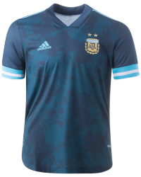 adidas 2020-21 Argentina Authentic Away Jersey - Midnight Blue XL