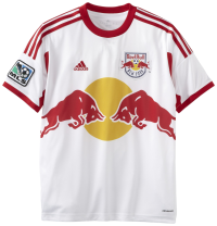 MLS New York Red Bulls Youth Replica Alternate Jersey, Large