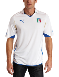 Italy Away Replica Jersey Shirt (White-Team Gold, X-Large)