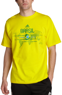 Brazil Country T-Shirt, Sun/Brazil, XX-Large
