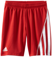 adidas Big Boys' Youth Sossto Short, University Red/White, Large