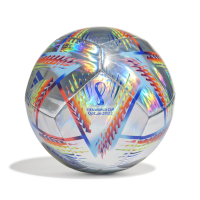 adidas unisex-adult FIFA World Cup Qatar 2022 Al Rihla Training Soccer Ball, Multicolor/Pantone, 3