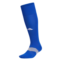 adidas Metro Soccer (1 Pair) Long Over The Calf Team Sports Socks, Royal Blue/Clear Grey/White/6, Medium