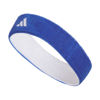 adidas Interval Reversible Terricloth Elastic Headband, Team Royal Blue/White (2.0), One Size