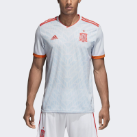 adidas Men's 2018 Spain Away Jersey Halo Blue/Bright Red XX-Large