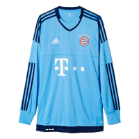 Adidas FC Bayern Munich Home Goalkeeper Jersey-LUCBLU (XL)