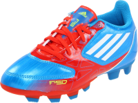 adidas F5 TRX FG Soccer Cleat (Little Kid/Big Kid),Prime Blue/White/Core Energy,5.5 M US Big Kid