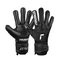 Reusch Attrakt Freegel Infinity Finger Support Goalkeeper Gloves, Black/White, Size 11