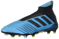 adidas Predator 19+ Firm Ground Soccer Casual Cleats (Men's), Blue, 9.5