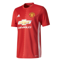 adidas International Soccer Manchester United Men's Jersey, Small, Red/White