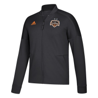 adidas MLS LAFC Men's ZNE Anthem Jacket, X-Large, Black