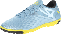 adidas Performance Men's Messi 15.3 Soccer Shoe, Matt Ice Metallic F12/Bright Yellow/Core Black, 9 M US