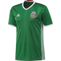 adidas International Soccer Mexico Men's Jersey, Large, Green/Red/White