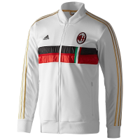 Men's AC Milan Anthem Training Jacket-White (2XL)