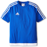 adidas Kids' Estro 15 Jersey (Little Big, Power Red/White, Small