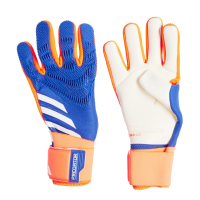 adidas Unisex Competition Goalie Gloves, Lucid Blue/Solar Red/White, 12