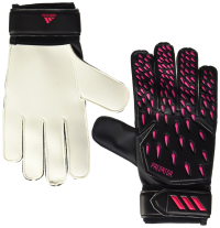 adidas Unisex-Adult Training Goalie Predator Gloves, Black/Shock Pink, 9
